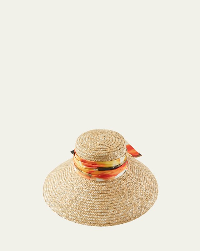 Mirabel Natural Straw Hat